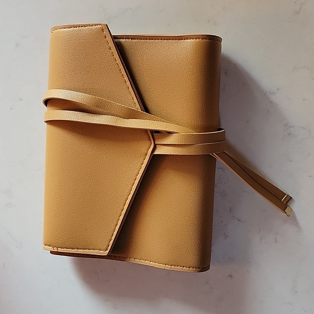 Vegan leather tech organizer